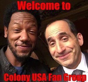 Colony USA Fan Group - Tory Kittles, Peter Jacobson