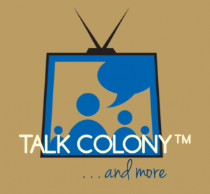 Talk Colony™ Podcast logo, property of Tracey Phillipps