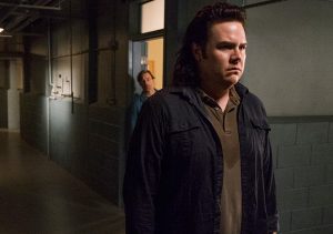 Dr. Carson (R. Keith Harris) and Eugene Porter (Josh McDermitt) in Episode 7 The Walking Dead Photo credit: Gene Page/AMC