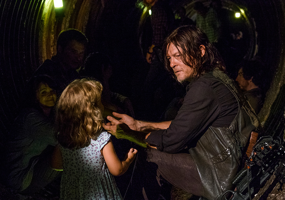 The Walking Dead, Daryl Dixon (Norman Reedus) in Episode 8 Photo credit: Gene Page/AMC