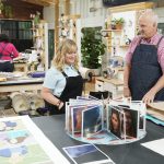 MAKING IT -- "You Crafty" Episode 101 -- Pictured: (l-r) Amy Poehler, Jeff -- (Photo by: Paul Drinkwater/NBC)