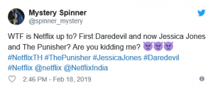 Netflix Cancels Jessica Jones and The Punisher
