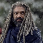 Khary Payton as Ezekiel, Danai Gurira as Michonne - The Walking Dead _ Season 9, Episode 16 - Photo Credit: Gene Page/AMC