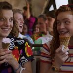 Stranger Things 301 + 302 - Max and Elle eating ice cream cones