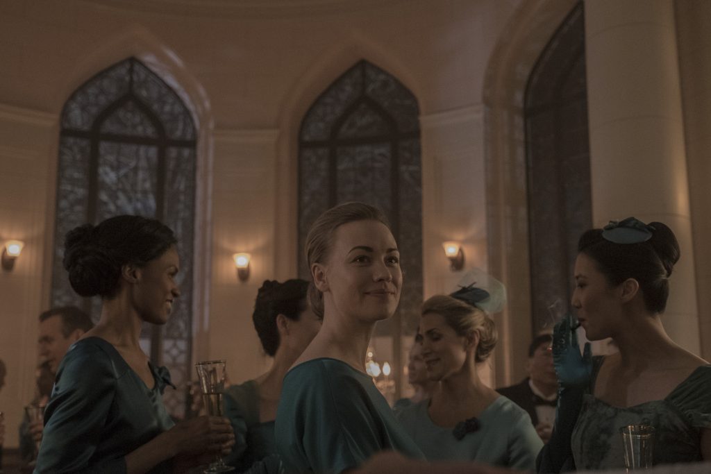The Handmaid's Tale -- "Under His Eye" - Episode 307 - Serena mingles with the DC wives.