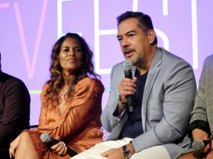 Actors Lisa Vidal and Carlos Gómez at SCAD aTVfest. photo credit: Tracey Phillipps/So Many Shows