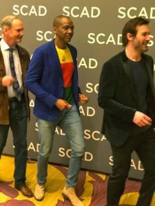Actors Michael O'Neill, J. August Richards and Clive Standen at SCAD aTVfest 2020 hoto credit: Tracey Phillipps/So Many Shows